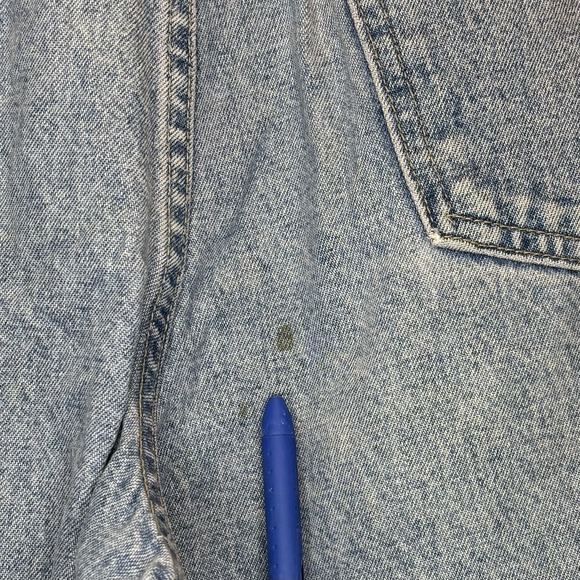 VTG Brittania Jeans Women's 80's Denim Pleated Tapered High Rise 10 Light Wash - Picture 7 of 16